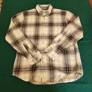 Abercrombie Fitch Men's Plaid Button-Front Long Sleeve Soft A&F Flannel Small